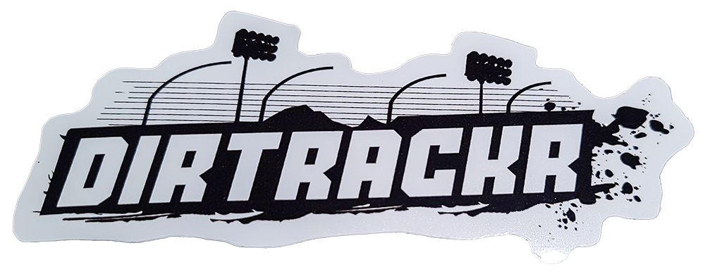 DIRTRACKR "Under the Lights" Alternate Logo Decal 2" x 5"