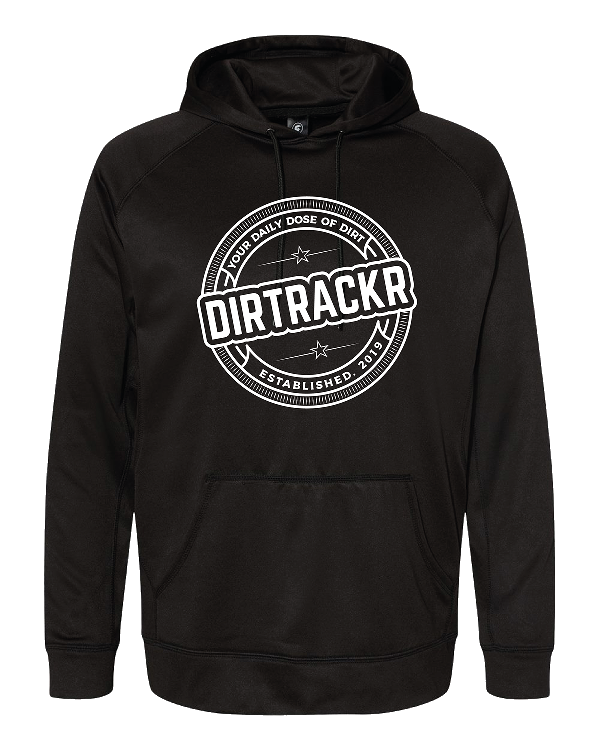Performance clearance hooded sweatshirt