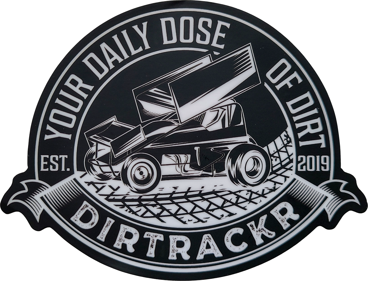 DIRTRACKR Sprint Car YDDD Sticker 3.75" x 5"
