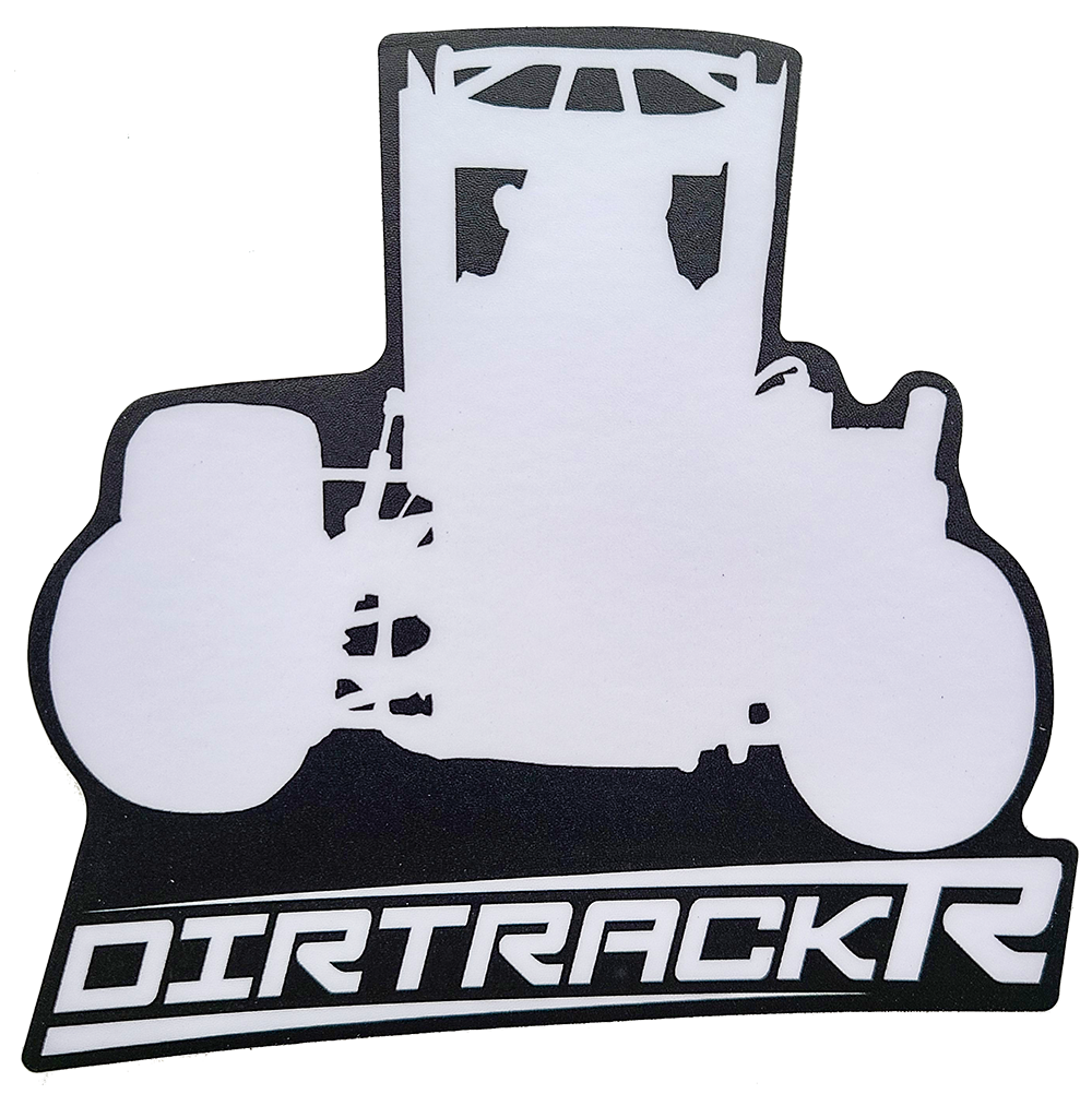 DIRTRACKR Dirt Midget Sticker 4.5" x 5"