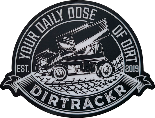 DIRTRACKR Sprint Car YDDD Sticker 3.75" x 5"