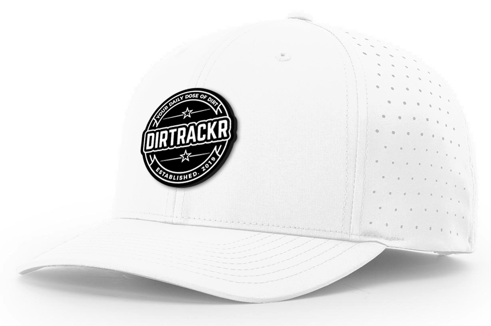 DIRTRACKR YDDD Logo Performance Hats - White